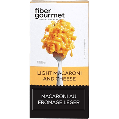 fiber gourmet mac and cheese