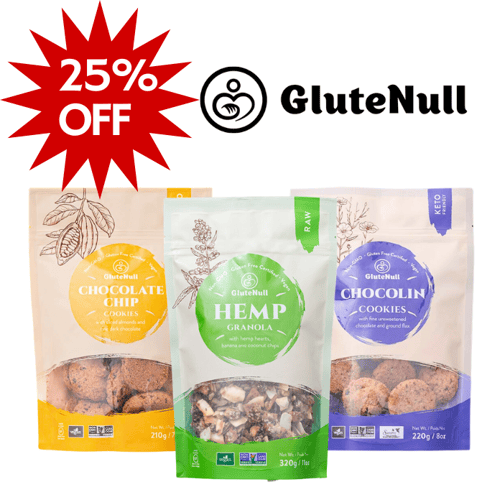 glutenull 25% off