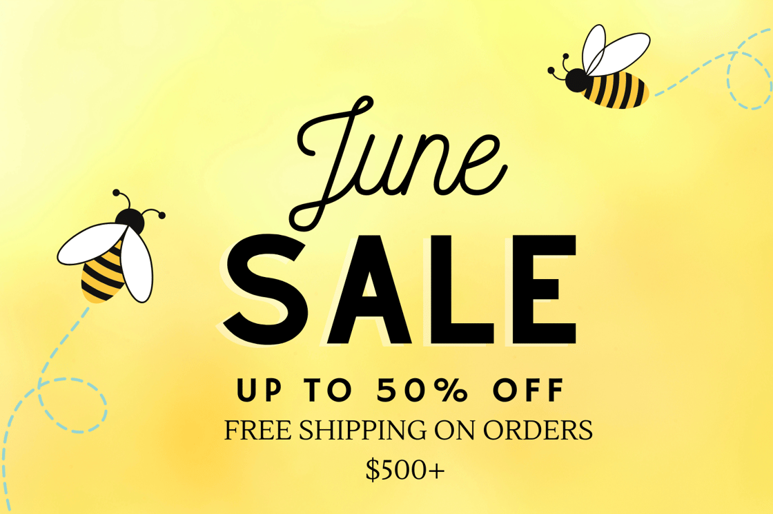 June Sale 50% Off